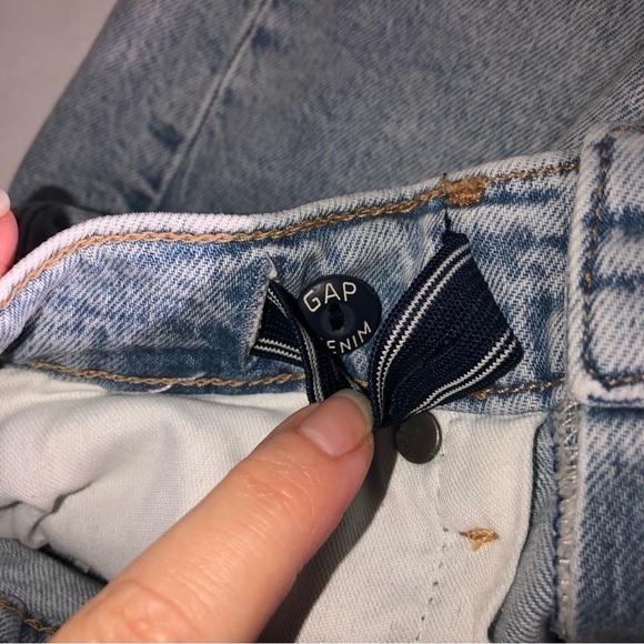 Gap Kids Easy Taper Size 10 Distressed Blue Light Wash Jeans Boys - Picture 5 of 11